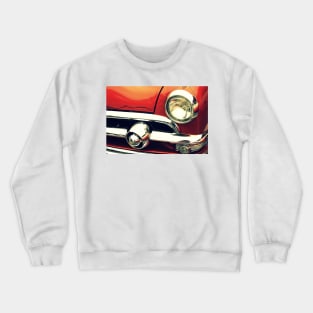 The Lure of Paint and Chrome Crewneck Sweatshirt